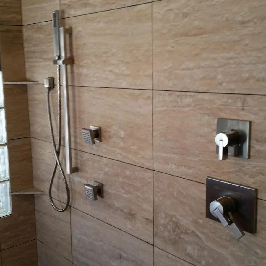 Shower fixture installation for Water Heater Replacement in Kihei